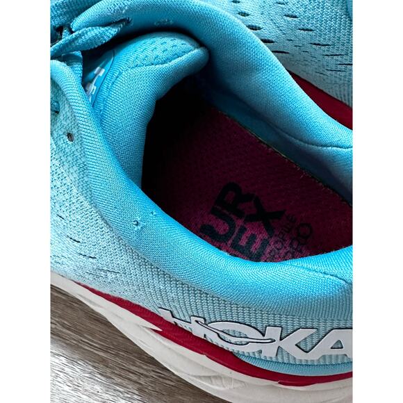 Hoka|One One Clifton 8|Teal/Orange|SZ 9‎ - Picture 6 of 11
